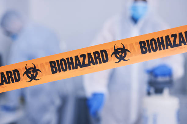 Professional Biohazard technician working in Bassett, VA